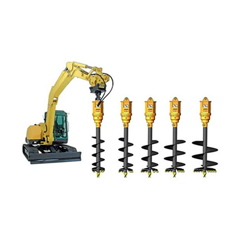Hydraulic Earth Auger with Motors